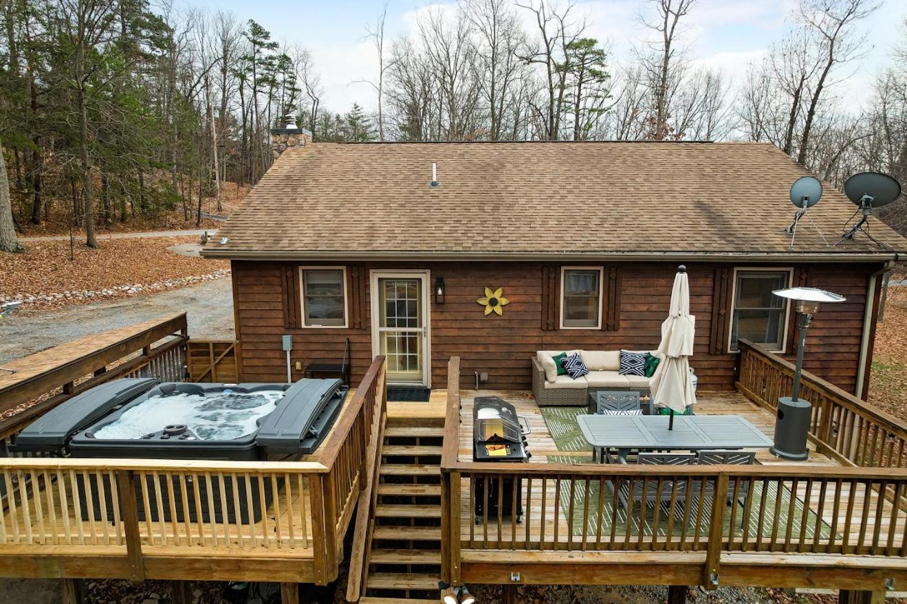 Shenandoah Dog Friendly Cabin With River Access, Hot Tub, Fire Pit, Bbq, Outdoor Dining Dış mekan fotoğraf